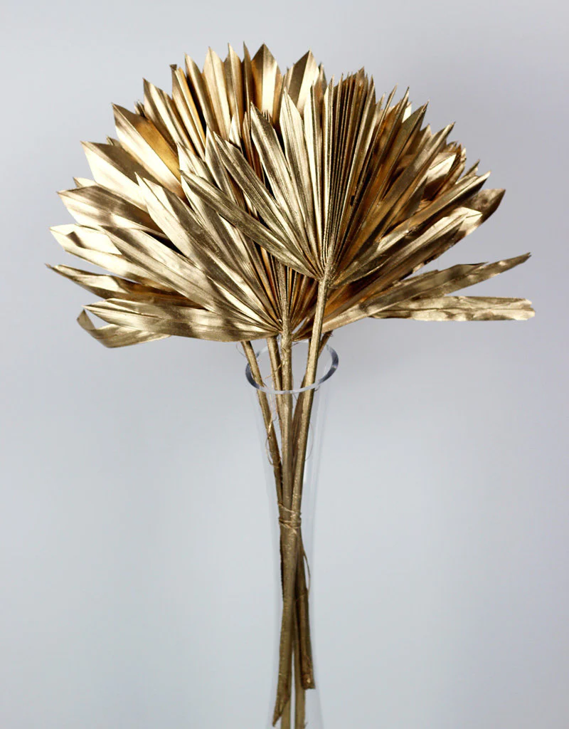 PALM SUN SPEAR-METALLIC GOLD COLOUR